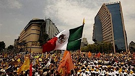 Pi di un milione di persone hanno risposto alla convocazione di Lpez Obrador
