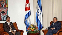 Il Presidente di Honduras in visita ufficiale a Cuba 