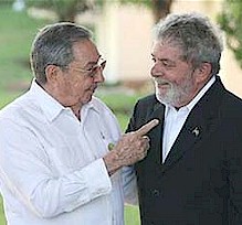 A Brasilia assieme a Lula. 