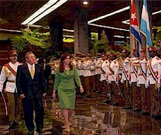Ral Castro ha ricevuto la Presidentessa dellArgentina
