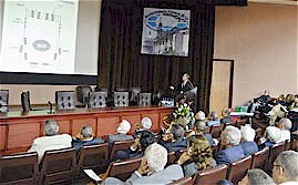 Il professore nordamericano Peter Agre, Premio Nobel di Chimica nel 2003, ha impartito una conferenza magistrale allapertura di Biotecnologia  Habana 2012. 