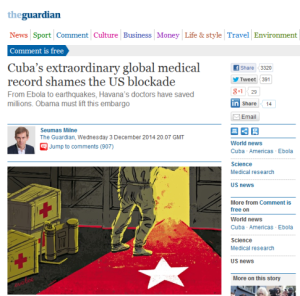 the guardian cuba ebola