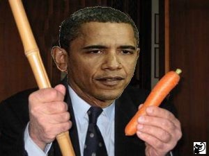 barack obama palo zanahoria