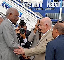 Machado Ventura ha ricevuto il presidente angolano