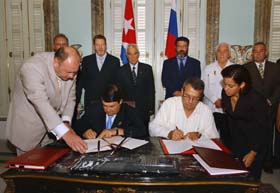 Cuba e Russia hanno stabilito ampi scambi nel settore aeronautico