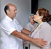 Carlos Lage ha ricevuto la Ministra degli Esteri del Messico