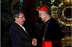 Ral riceve il cardinale Tarcisio Bertone