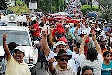 Honduras: 18 giornata di resistenza al colpo militare 