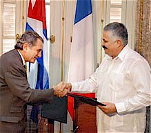 Cuba e Francia hanno ripreso la collaborazione ufficiale, basata nel mutuo rispetto. Foto: Jorge Luis Gonzlez