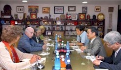 Machado Ventura ha ricevuto il Vicepresidente del Partito Comunista del Giappone