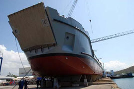 Varata la terza imbarcazione costruita per il Venezuela