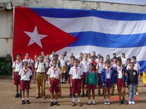 scuola cuba bandiera