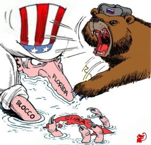 blocco orso russo